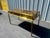 Mid-Century Modern Vintage Mastercraft Brass and Leather Desk For Sale - Image 3 of 9