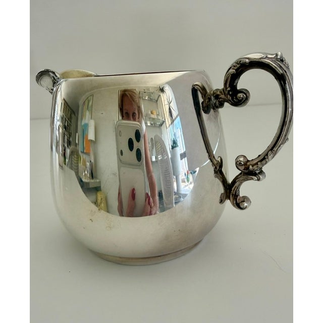 Vintage Wm Rogers Silverplate Coffee/Tea Set - Set of 4 For Sale - Image 10 of 18