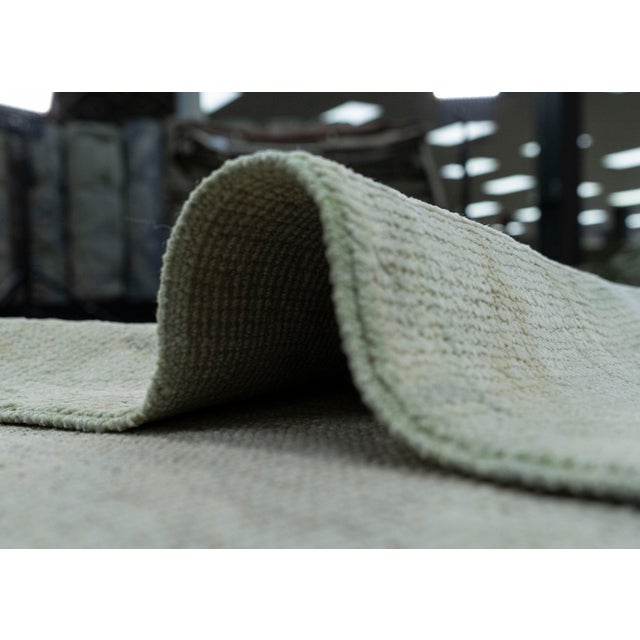 Textile Turkish Oushak Rug 2'6" x 10'1" #19416 For Sale - Image 7 of 8
