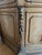 Traditional Italian Walnut Credenza With Hand-Carved Details & Grey Marble Top, Trapezoidale Circa 1850–1880 For Sale - Image 3 of 3