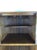 Vintage Campaign Style Tall Cabinet With Lighted Shelving by Stanley For Sale - Image 11 of 17