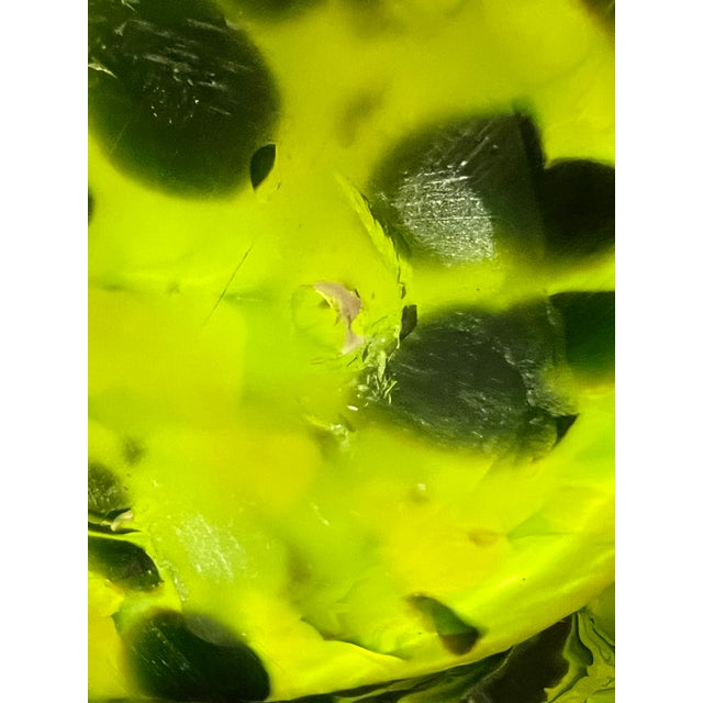 1990s Modern, Contemporary Hand-Blown Vase. Large Art Glass For Sale - Image 9 of 14