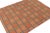 Rug & Kilim Rug & Kilim’s Scandinavian Style Kilim in Orange, Gray & Brown Geometric Pattern - 12x15 For Sale - Image 4 of 7
