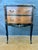 French Provincial French Louis XV Style Marble Top Petite Commode, Mid-20th Century For Sale - Image 3 of 8