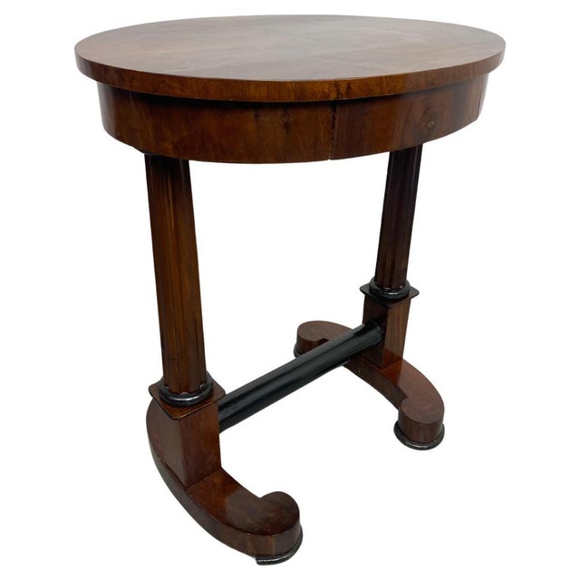 Biedermeier Side Table, 19th Century For Sale - Image 13 of 13