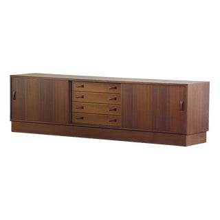 Mid-Century Modern Teak Sideboard from Clausen & Søn, Denmark, 1960s For Sale