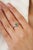 Featuring a 4×6 mm octagon-cut emerald gemstone weighing 0.57 carat, this 925 Sterling Silver Emerald Ring is a sleek and...