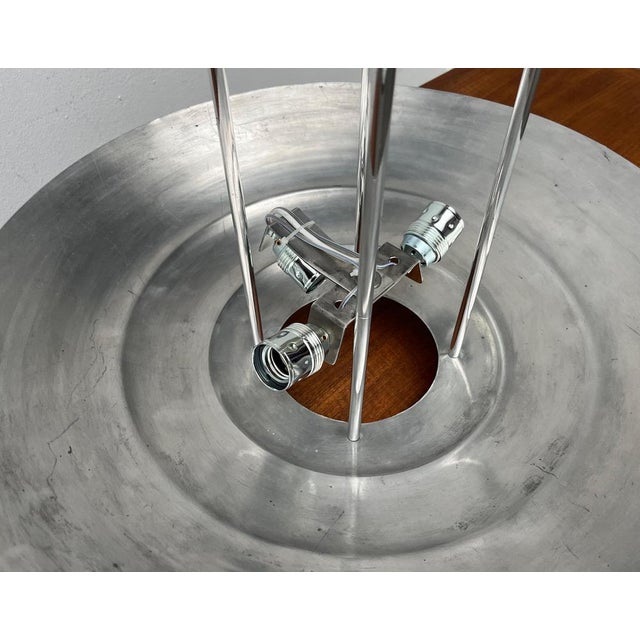 Mid-Century Modern Art Deco Style Pendant Lamp, 1950s For Sale - Image 11 of 18