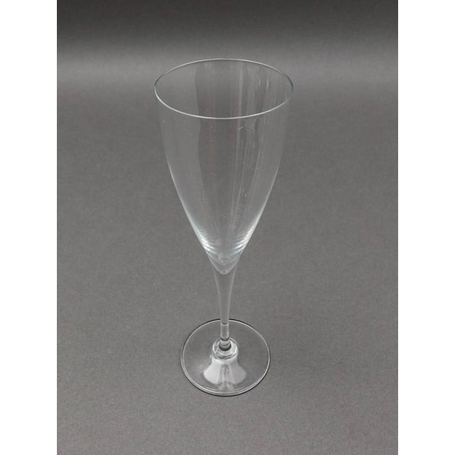 Late 20th Century Baccarat Crystal France Dom Perignon Port Wine Glasses- Set of 6 For Sale In Miami - Image 6 of 8