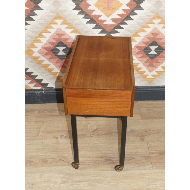 Opal Teak Sewing Box from Opal Möbel, 1960s For Sale - Image 6 of 14
