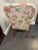 Accent Chair Vintage French With Designer Embroidered Fabric For Sale In Boston - Image 6 of 10