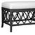 Lillian Bench - Black For Sale In West Palm - Image 6 of 8