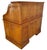 Wood 1890's Edwardian Oak Roll Top Desk For Sale - Image 7 of 18