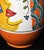 Modernist Abstract Ceramic Bottle Vase from Vietri For Sale - Image 3 of 10