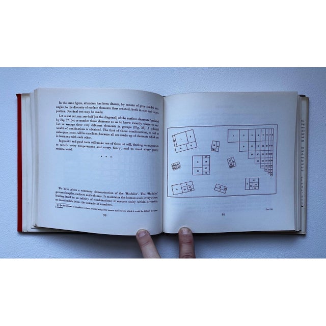 1950s 1954 The Modulor, Le Corbusier, Third Printing Book For Sale - Image 5 of 12