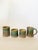 Artisan Speckled Studio Pottery Mugs - Set of 4 For Sale - Image 10 of 12