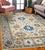 9x12 Ivory Hand-Knotted Wool Floral Symphony Classic Traditional Carpet Rug For Sale - Image 10 of 10