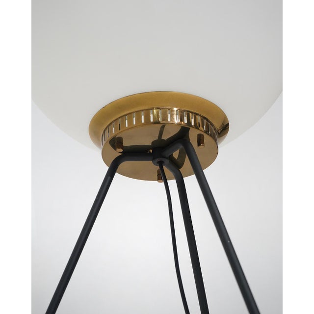 GlassTripod Floor Lamp from Stilnovo, 1950s For Sale - Image 9 of 16