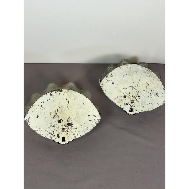 Vintage Art Deco Wall Lights, 1930s, Set of 2 For Sale - Image 11 of 14