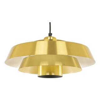 Nova Brass Pendant by Jo Hammerborg for Fog & Mørup, 1960s For Sale