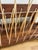 Vintage Danish Modern Style Wood Magazine Rack With Rope Lacing For Sale - Image 9 of 11