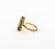 Bird Form Yellow Gold, Enamel, and Diamond Ring For Sale In New York - Image 6 of 9