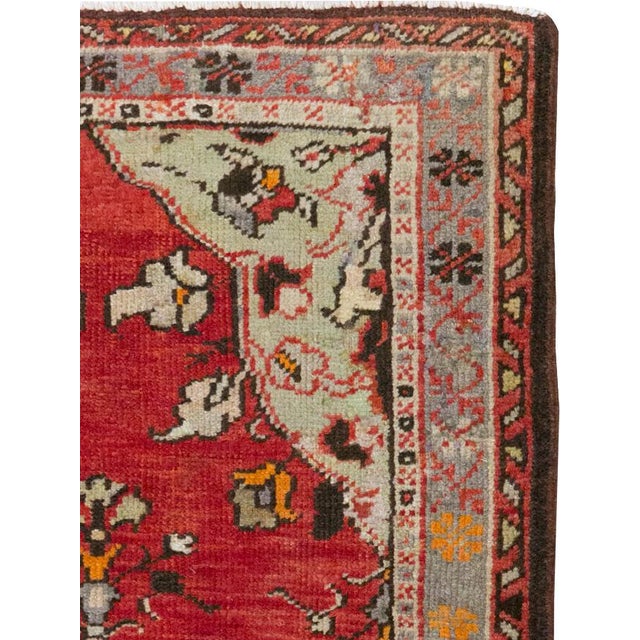 Rustic Galerie Shabab Collection Mid-20th Century Turkish Anatolian Throw Rug For Sale - Image 3 of 10