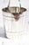 Charming Antique English Silverplate Ice Bucket Novelty Coopered Pail Original Strainer Edwardian Barware Home Decor For Sale - Image 10 of 18