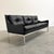 Mid-Century Bauhaus Style Leather 3-Seater Sofa by Roland Rainer, 1960s For Sale - Image 6 of 15