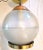 Metal Vintage French Industrial Holophane Globe Pendant For Sale - Image 7 of 11