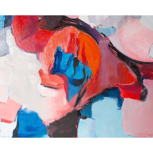 1969 Abstract Oil on Canvas Painting by George Coggeshall For Sale In Indianapolis - Image 6 of 9