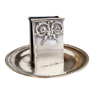 Antique Tiffany and Co Sterling Silver Matchbox Holder