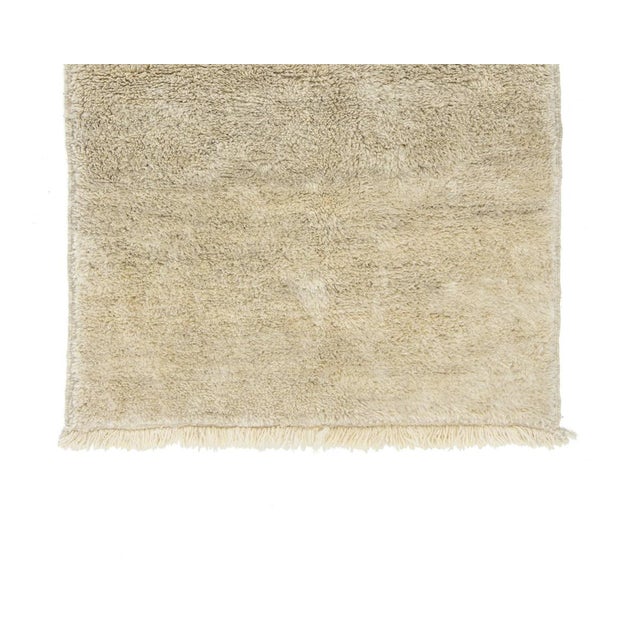 Textile Hand-Knotted Wool Rug by Azele Studio For Sale - Image 7 of 8
