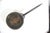Copper Antique Copper and Iron Pan for Decorating French Style Country Kitchen Primitive Hand Forged For Sale - Image 8 of 10