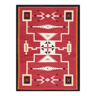 Pasargad Home Tuscany Red Wool Area Rug- 9' 1'' X 11'10'' For Sale