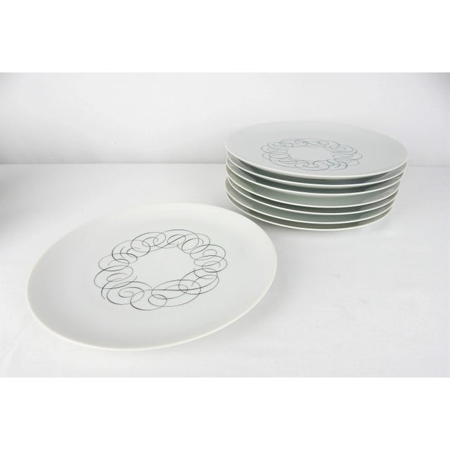 Rosenthal "Script" China by Raymond Loewy S/48 For Sale - Image 10 of 13