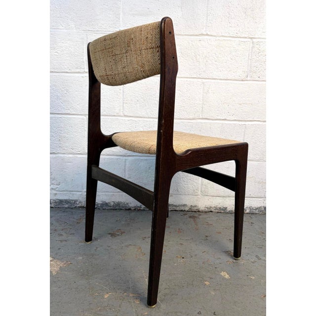 Set of Six Mid-Century Modern Danish Dining Chairs Attributed to Erik Buch For Sale - Image 10 of 14