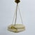 Art Deco Glass Hanging Lamp, 1950s For Sale - Image 9 of 18