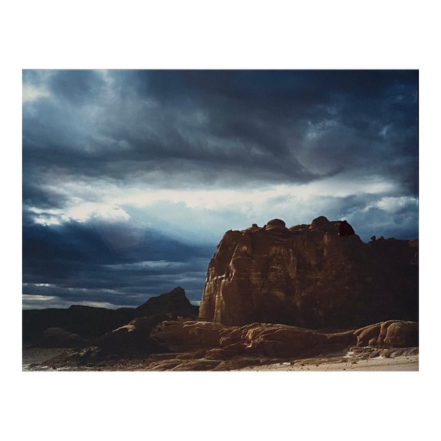 Neil FolbergJebel Zakuf, Sinai Vintage Color Photo Israeli Signed Cibachrome Photograph, 1982 For Sale