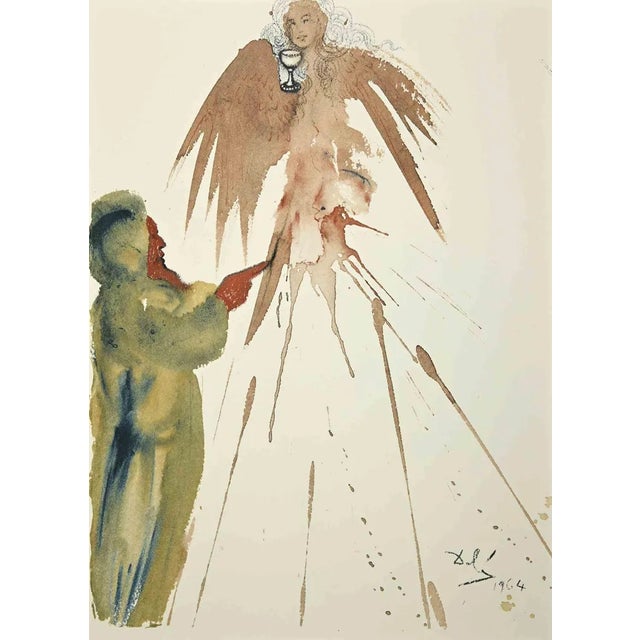 Salvador Dali, Oblatio Munda, Lithograph, 1964 For Sale - Image 4 of 4