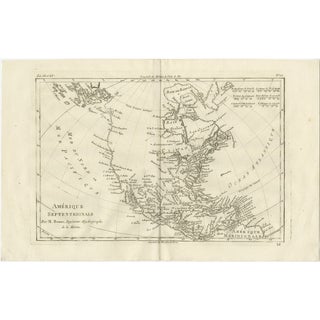 Enlightenment Map by Rigobert Bonne, 1780 For Sale