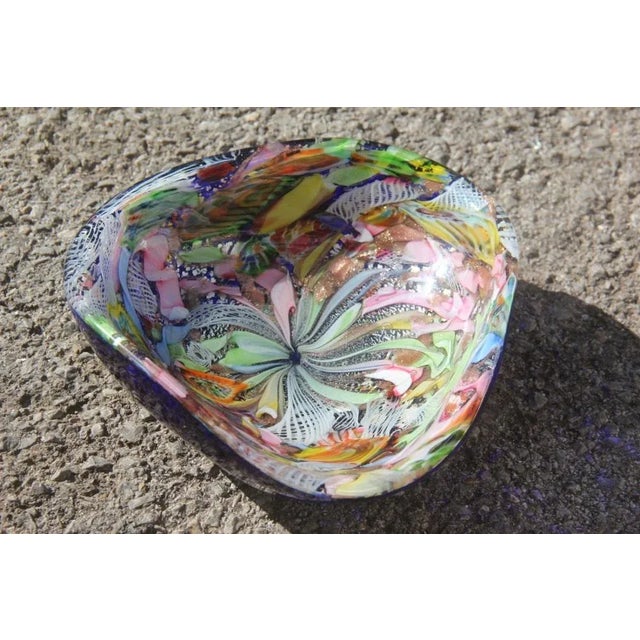 1950s Murano Glass Bowl from Avem, 1950s For Sale - Image 5 of 12