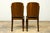Set of Six 1930s French Art Deco Maple Dining Chairs in Olive Green Velvet For Sale - Image 18 of 18