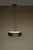 Stilnovo Mid-Century Italian Ceiling Pendant Light in Glass and Metal by Bruno Gatta for Stilnovo, 1950s For Sale - Image 4 of 15