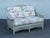 Traditional Lloyd Loom Outdoor Wicker Loveseat For Sale - Image 3 of 11
