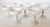 Portieux Vallerysthal Vintage Portieux Vallerysthal French White Opaline Coupes, Set of 7 For Sale - Image 4 of 12