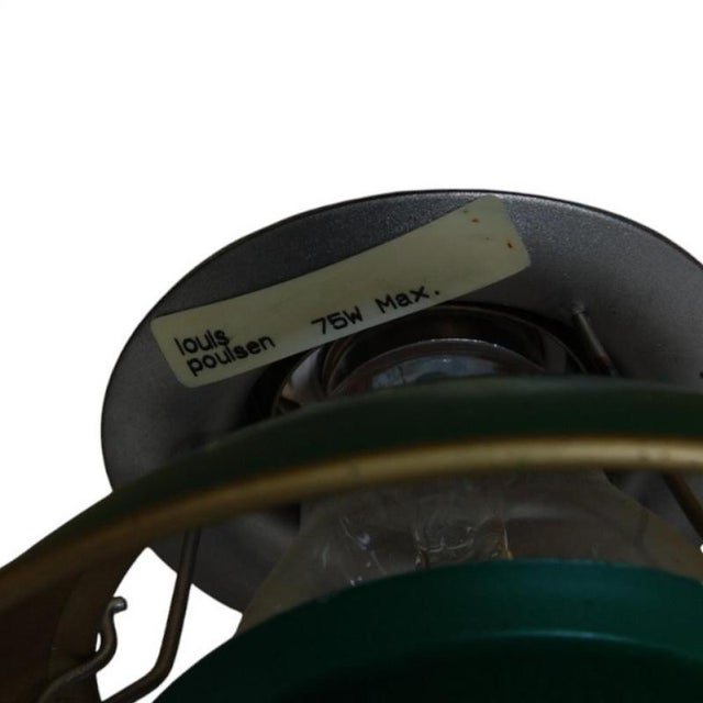 Metal Green PH 3/2 Pendant by Poul Henningsen, 1990s For Sale - Image 7 of 8