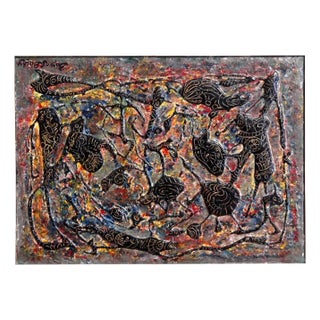 Børge S. Birch, Cobra Painting For Sale