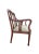 1930s 1930s Federal Style Mahogany and Crewel Upholstered Settee For Sale - Image 5 of 9