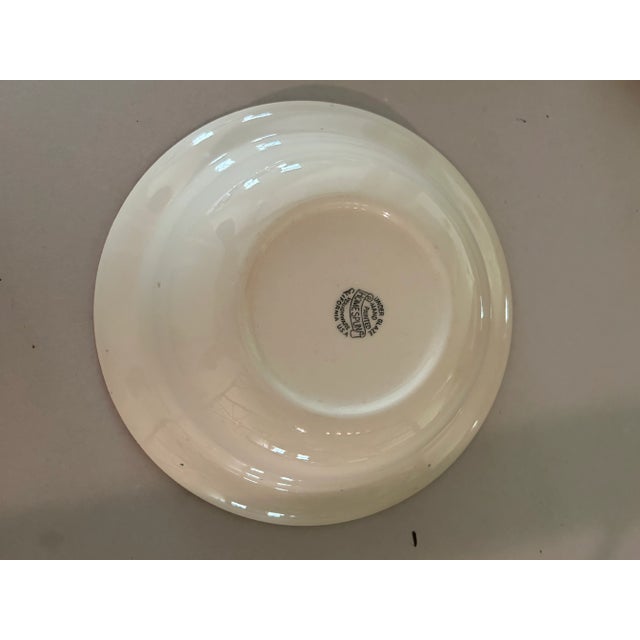 1950s Mid-Century Vintage Homespun Vernonware Pattern Dinnerware Set- 27 Pieces For Sale - Image 5 of 12